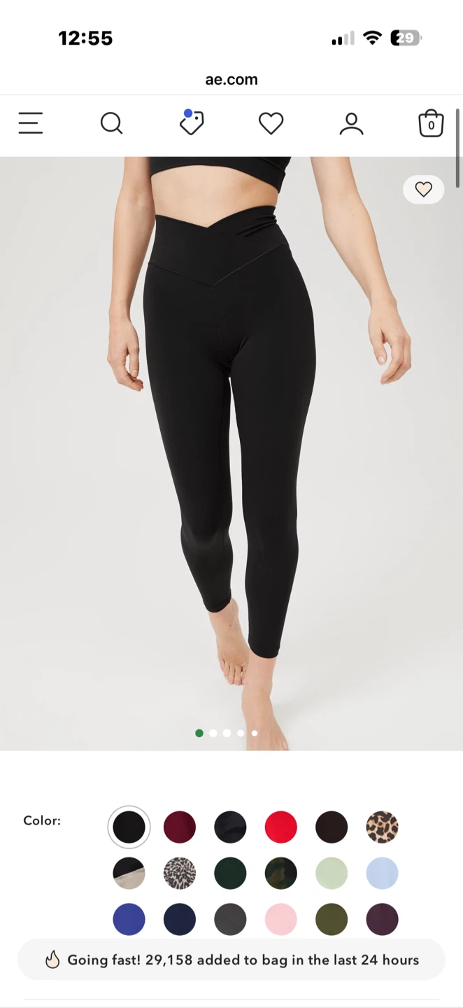 Aerie Offline Real Me High Waisted cropped Leggings - photo 2