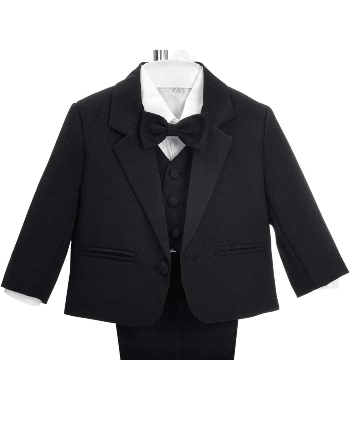 Bearbeaney Kids Black Suit Set