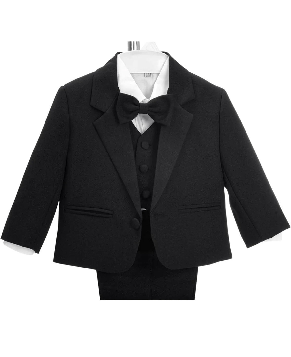 Bearbeaney Kids Black Suit Set