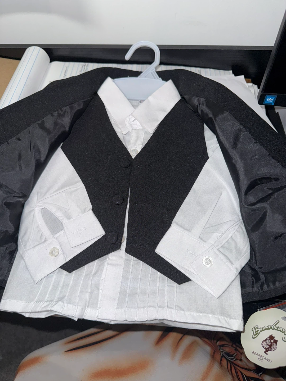 Bearbeaney Kids Black Suit Set - photo 5