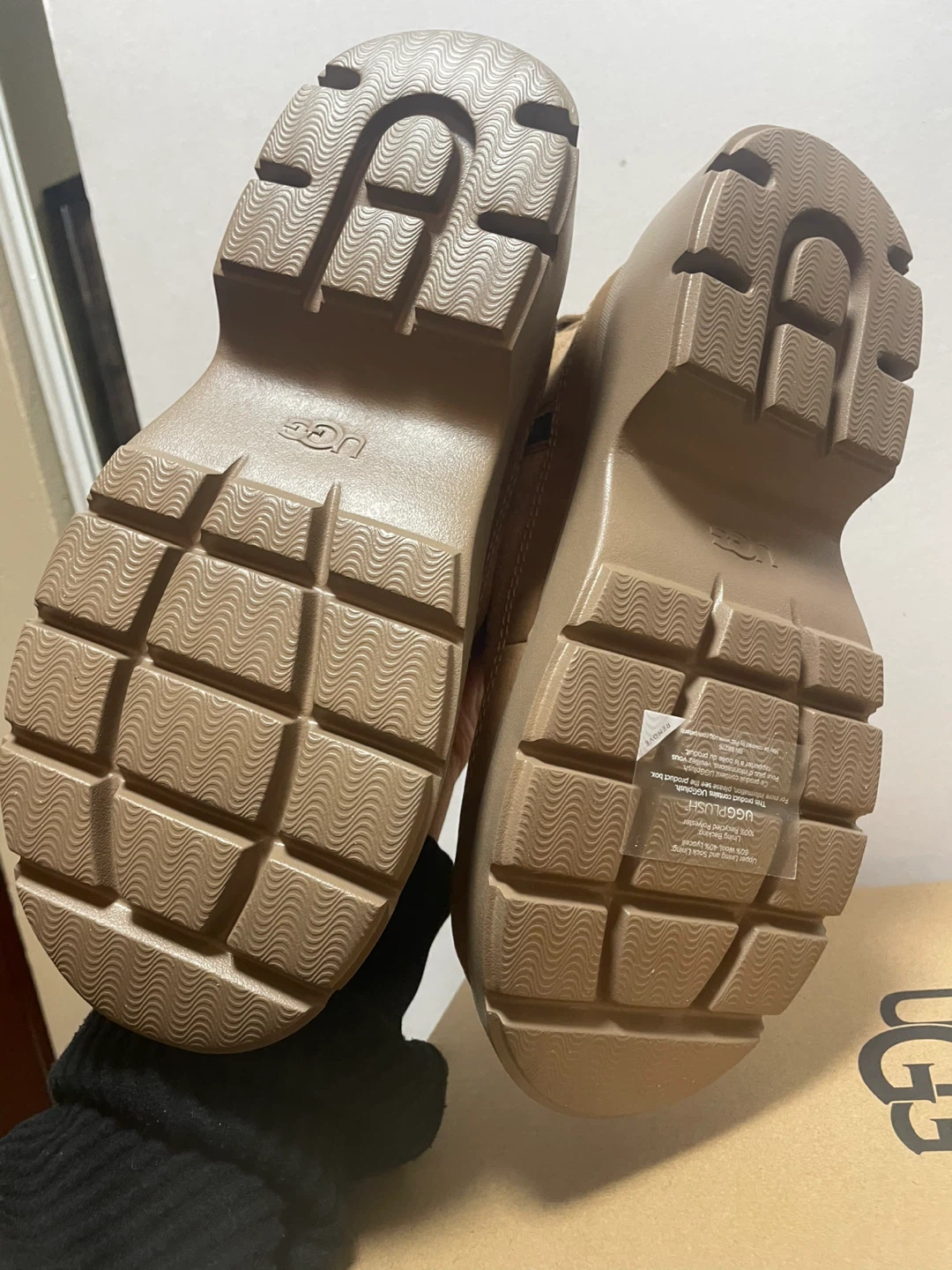 UGG Brown Suede Platform Ankle Boots - photo 5