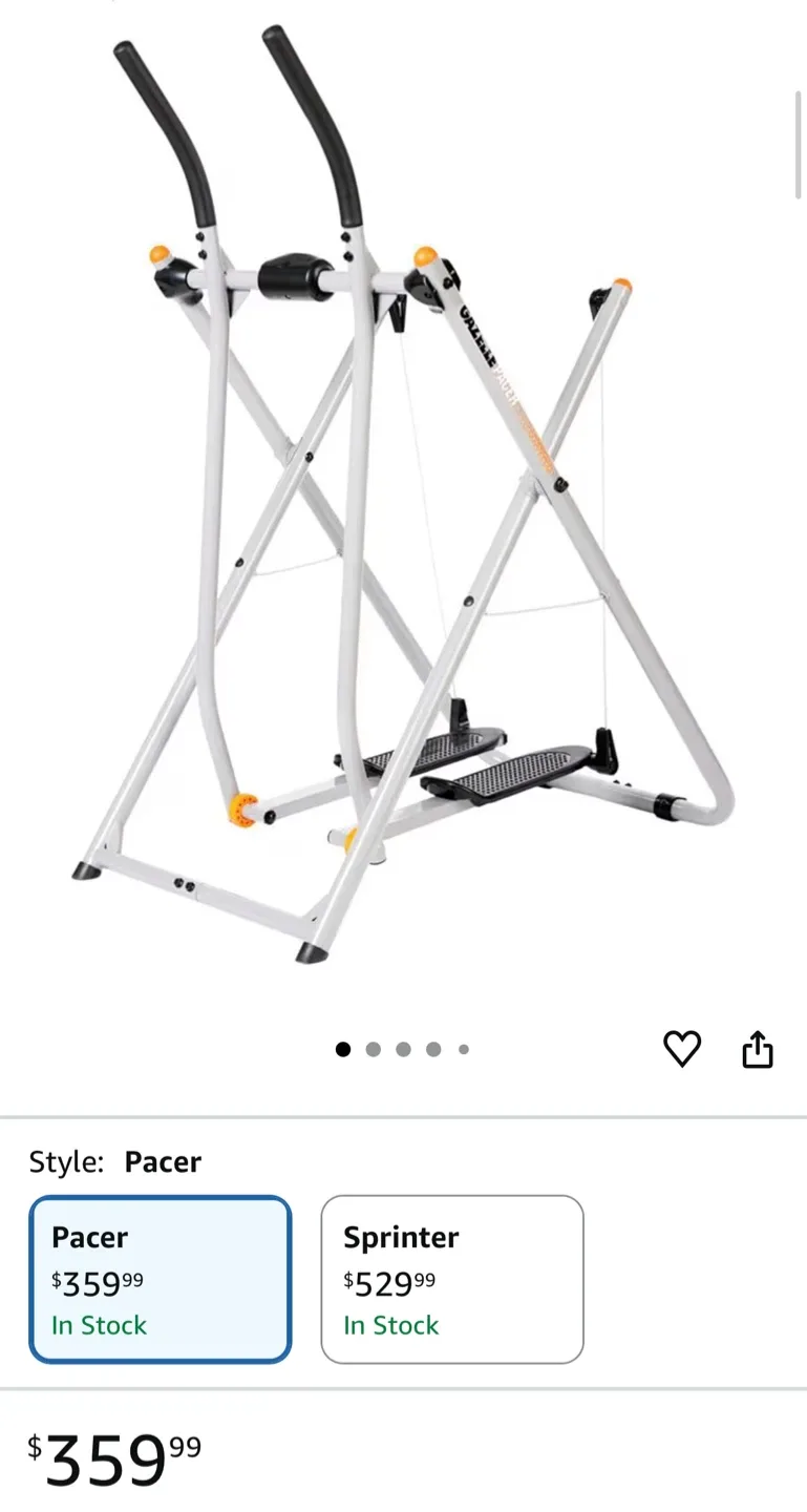 Gazelle Pacer Elliptical Fitness Glider image indicator(3)