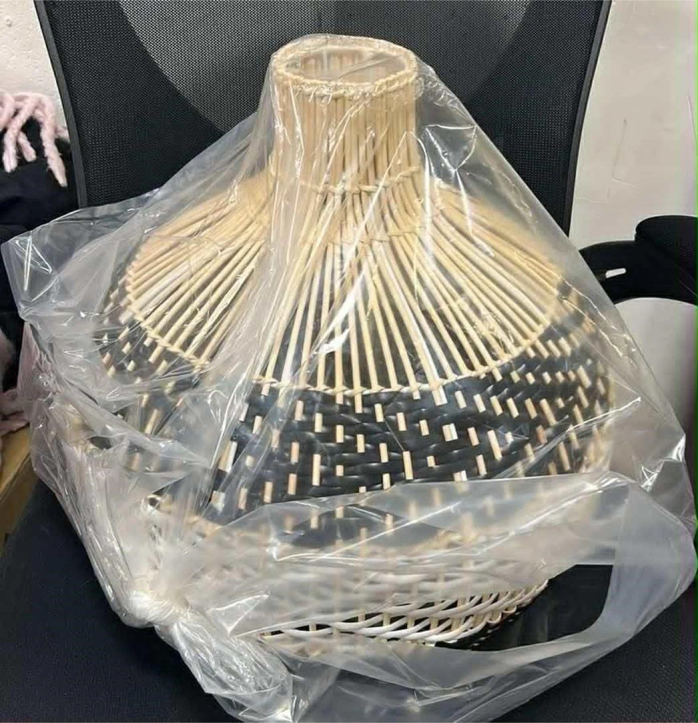 Woven Rattan Pendant Light - photo 5