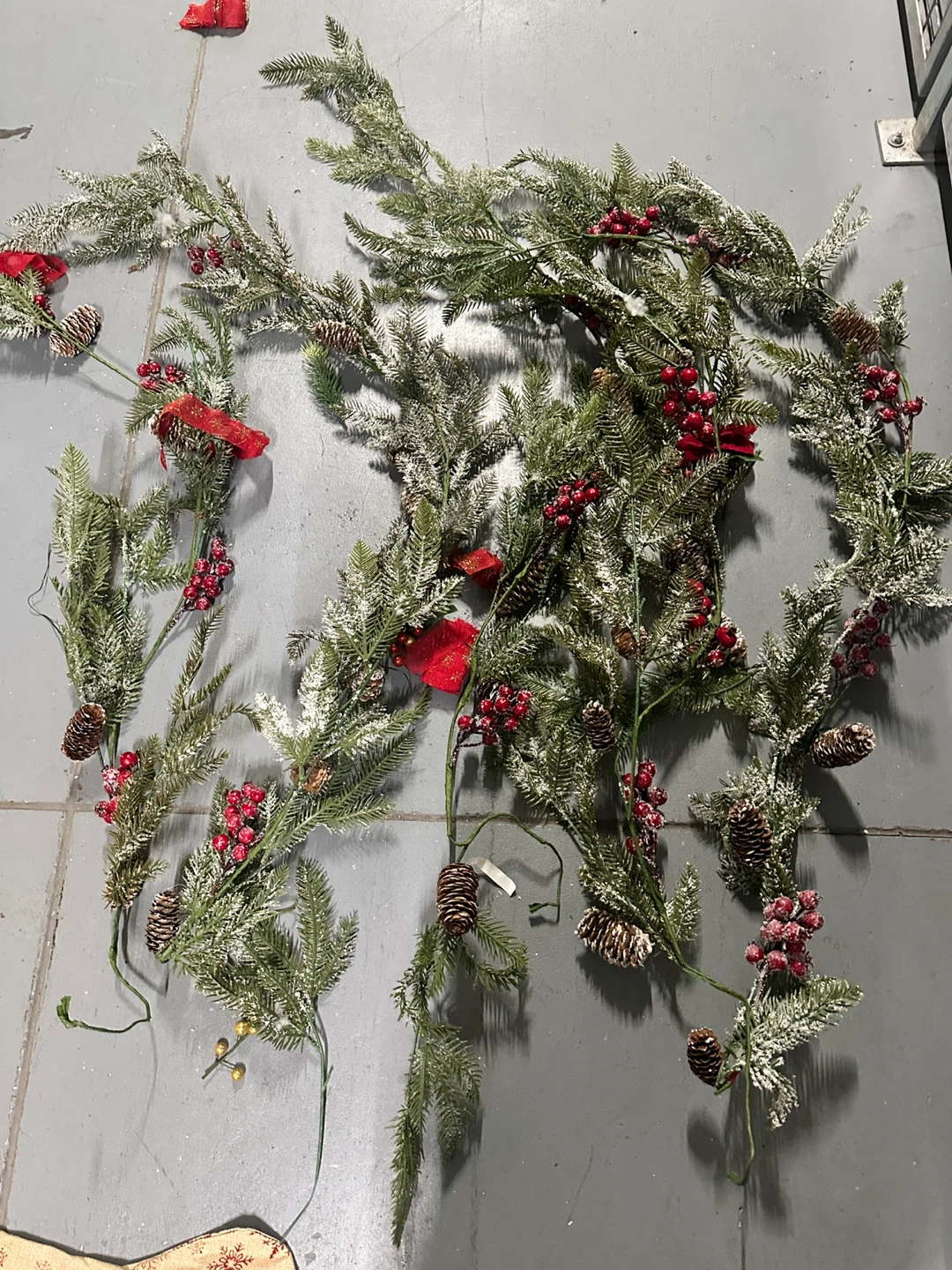 Christmas Garland & Stockings - photo 2
