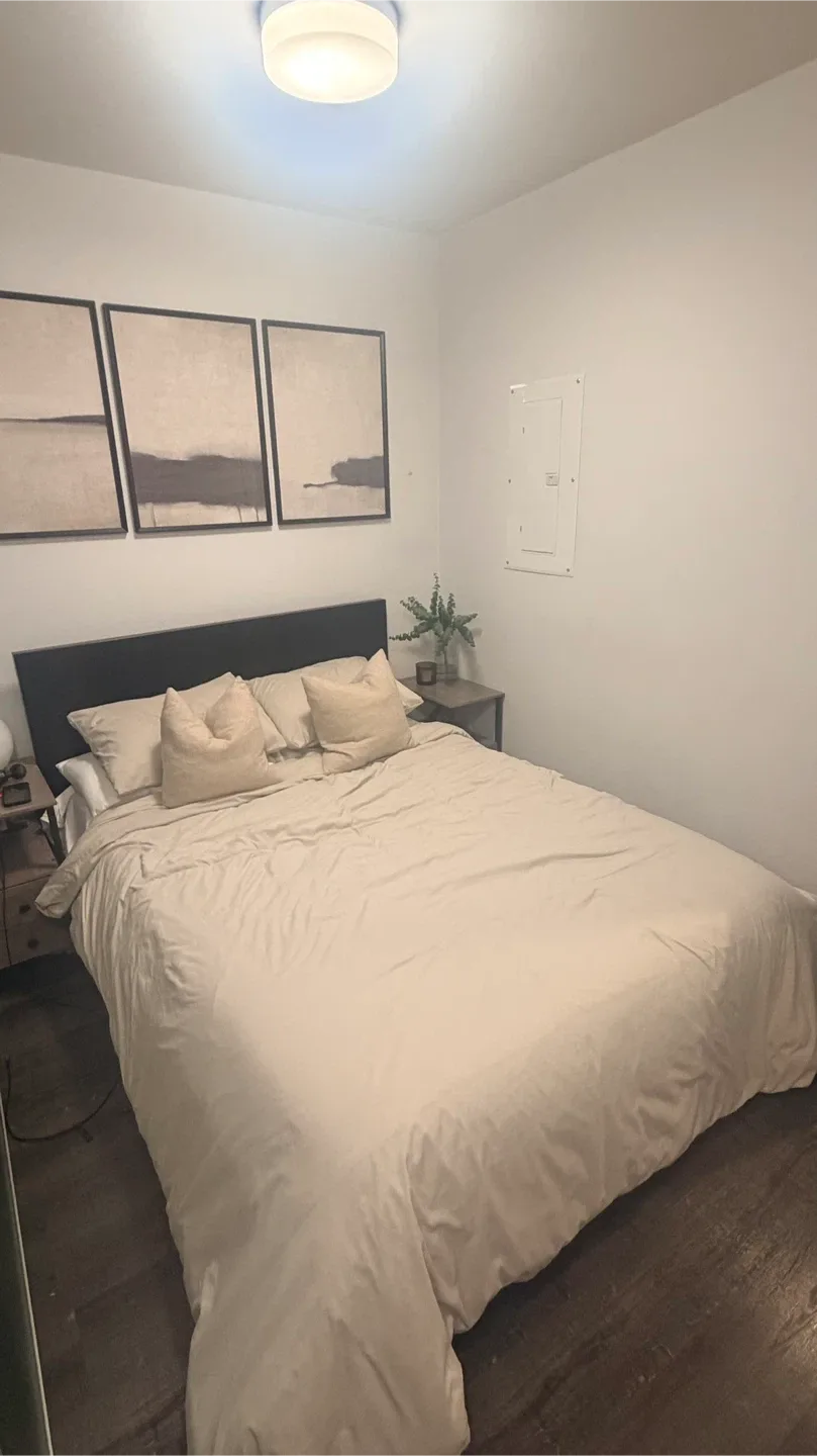 Dark Brown Bed Frame - Full Size