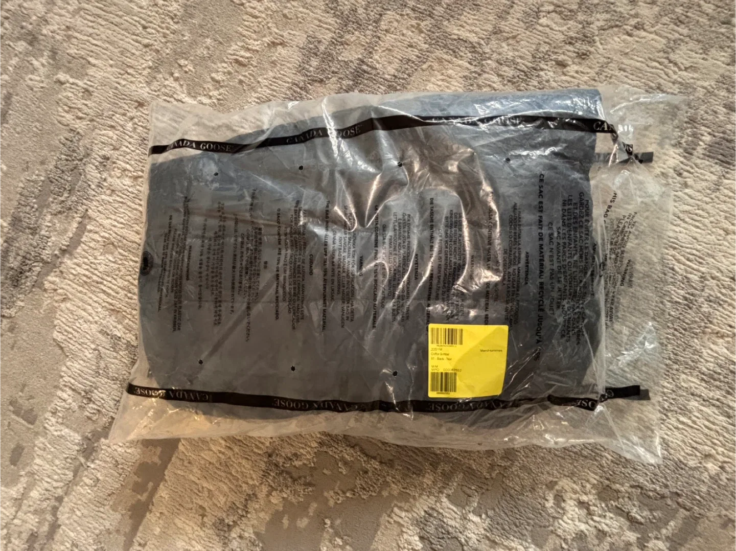 Canada Goose Black Down Jacket - New with Tags image indicator(4)