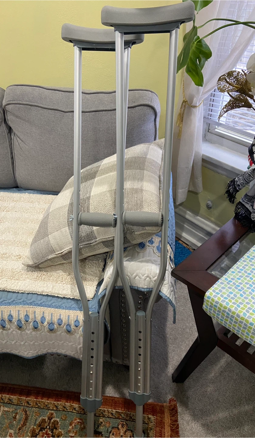 Adjustable Adult Crutches - photo 2