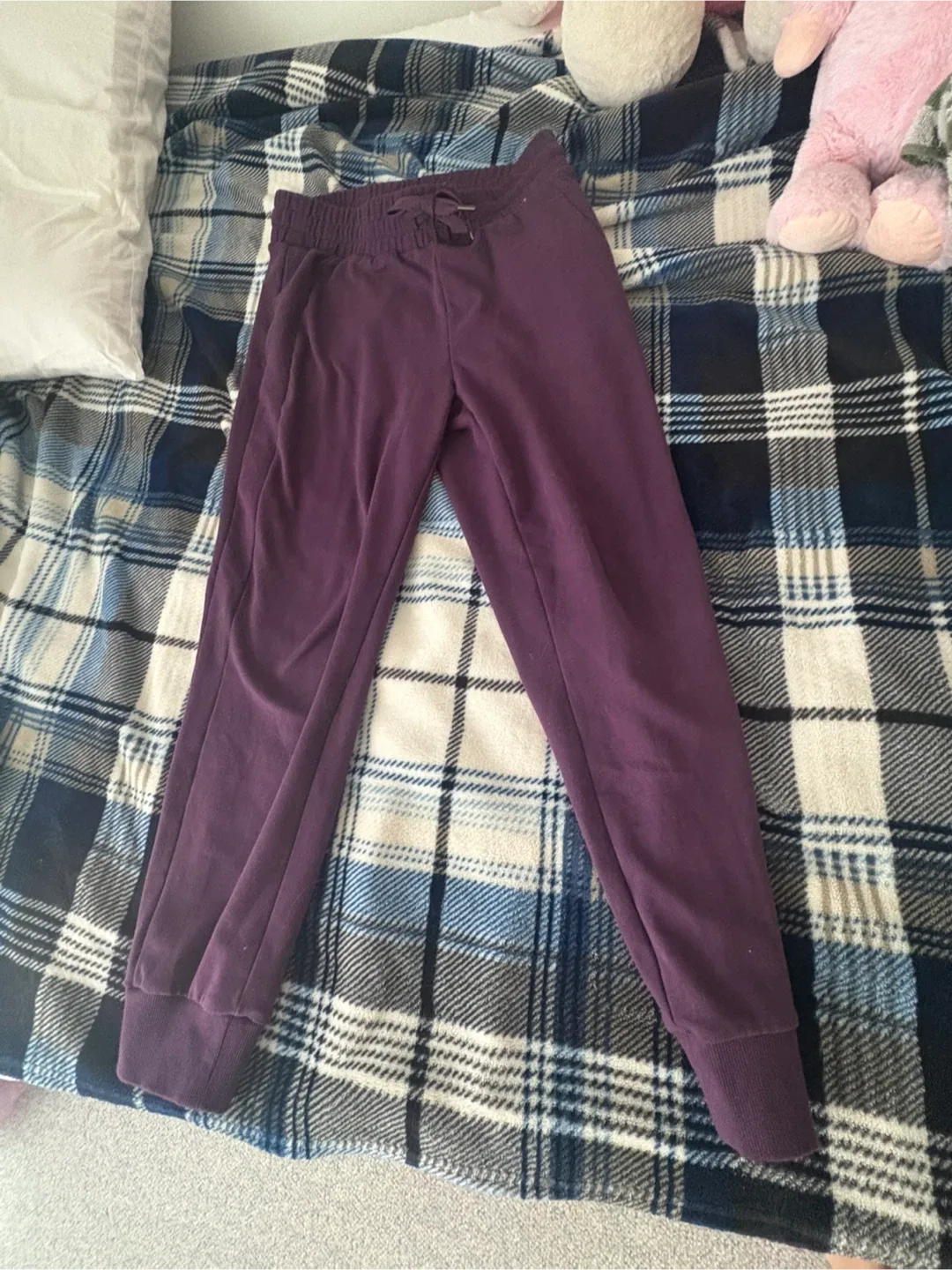 Purple Jogger Pants