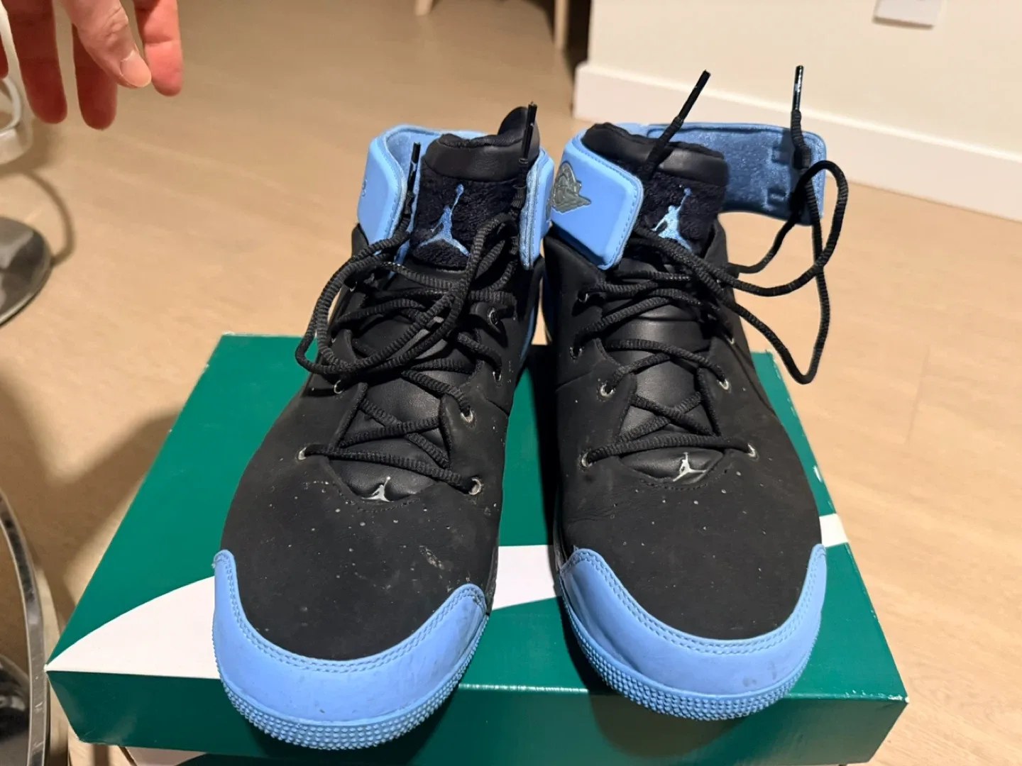 Jordan Melo 1.5 Black/Blue Size 10.5