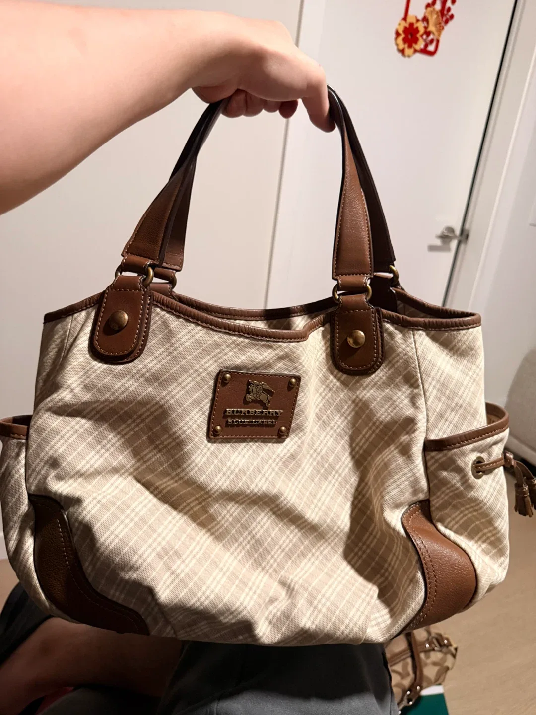 Burberry Blue Label Tote Bag