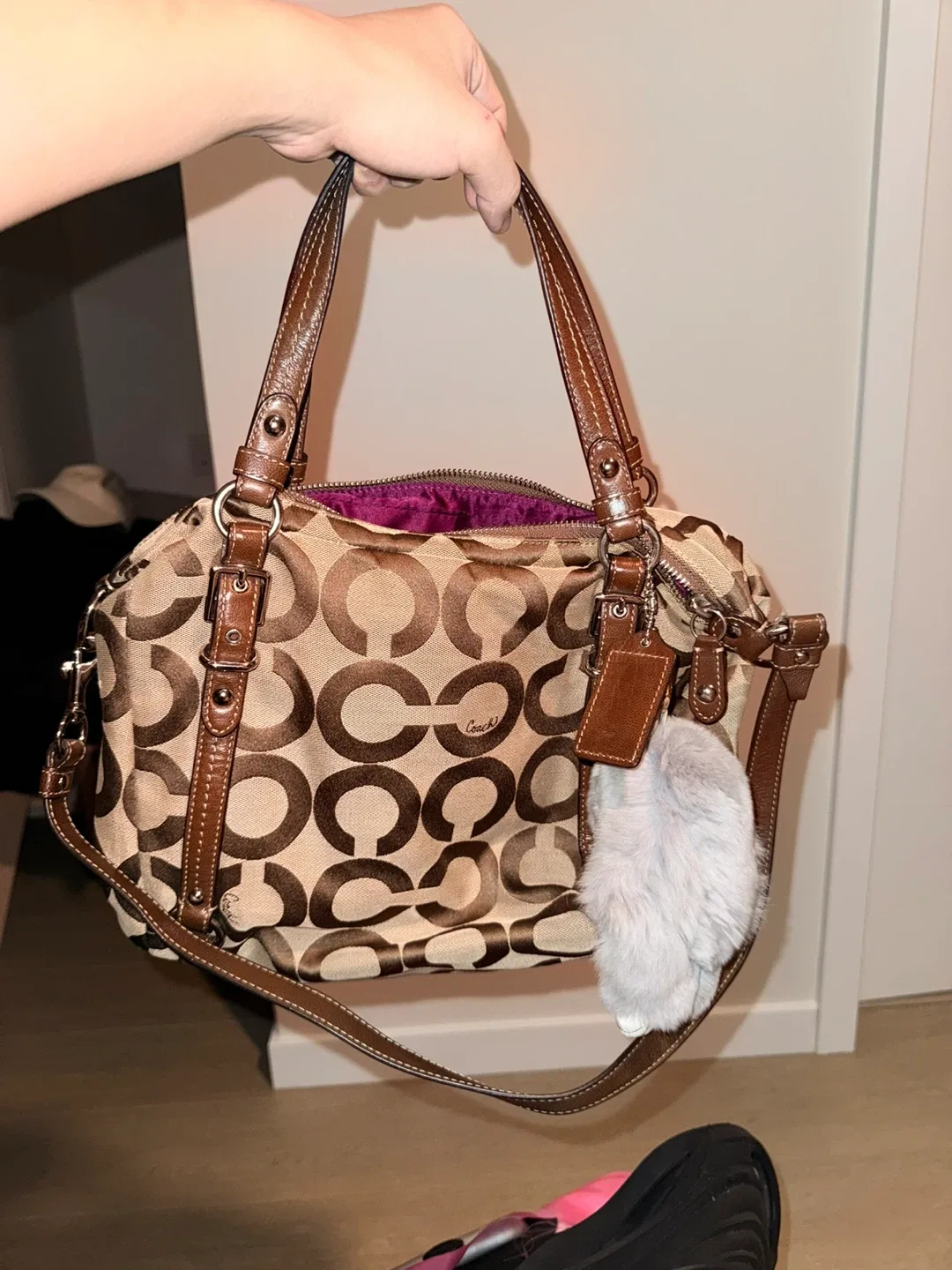 Coach Signature Satchel Bag