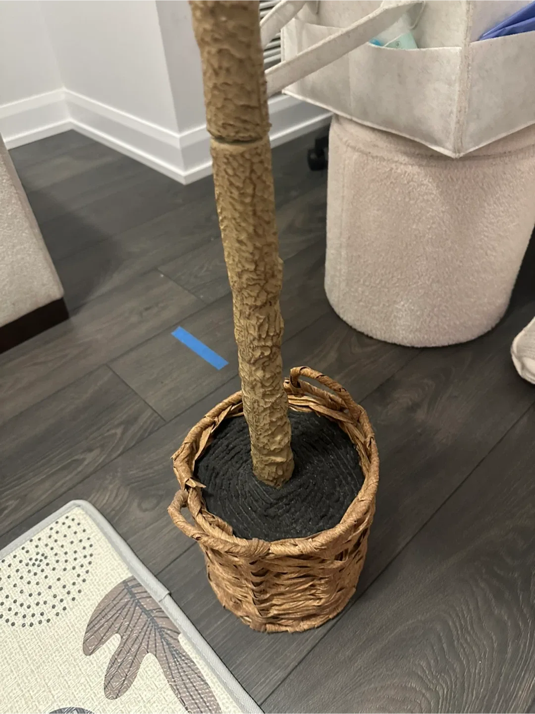 Faux Olive Tree in Basket image indicator(4)