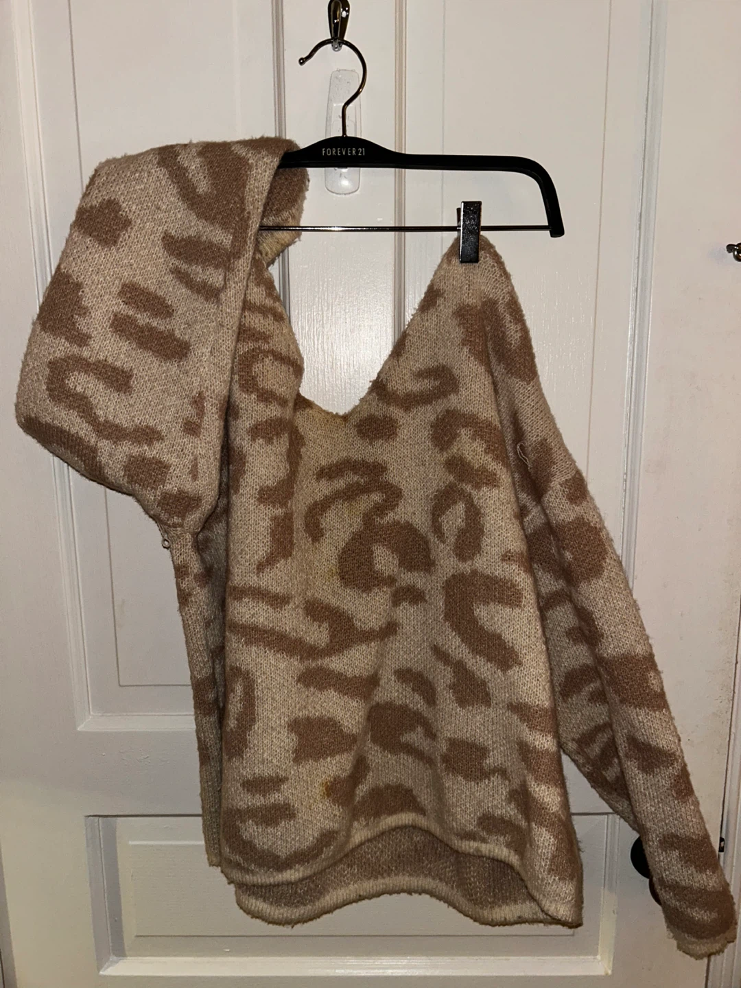 Lepard Print Sweater - photo 2