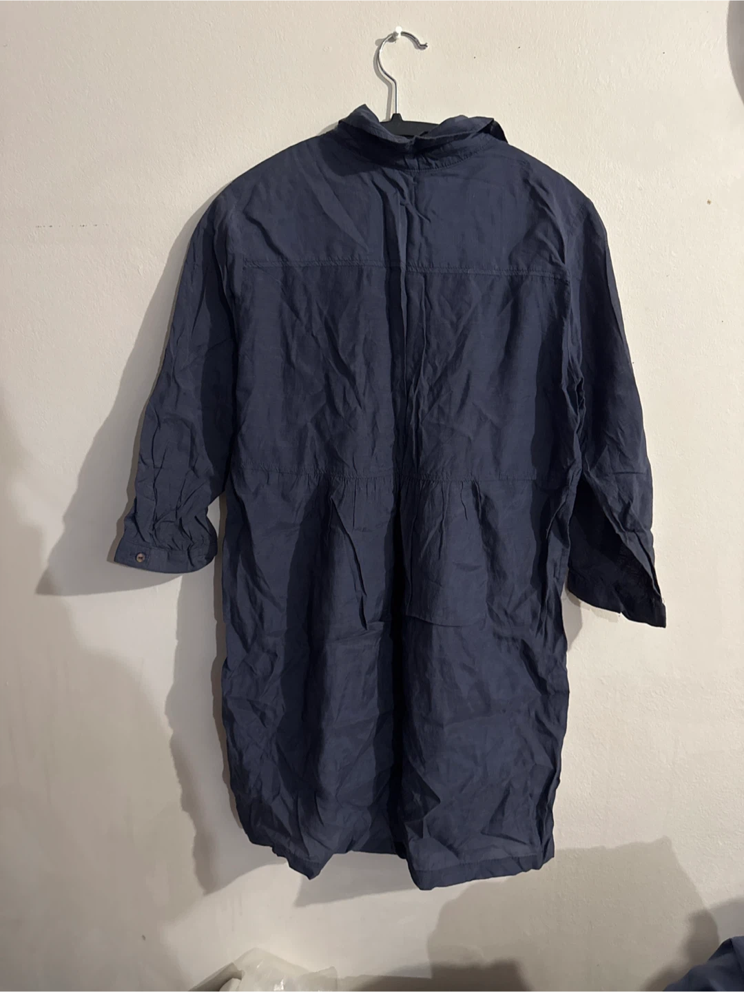 Joe Fresh Navy Viscose/Cotton shirts - Size M - photo 2