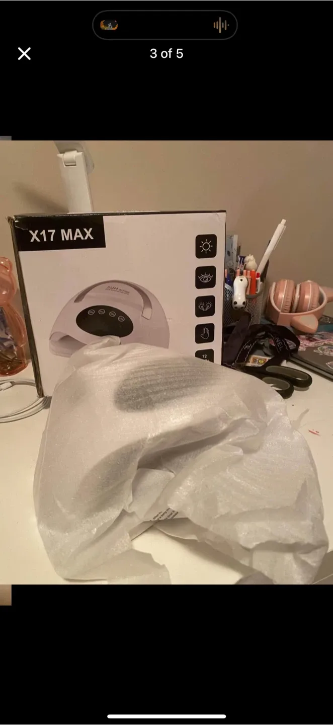 New SUN X17 MAX 72 LED Nail Lamp image indicator(3)