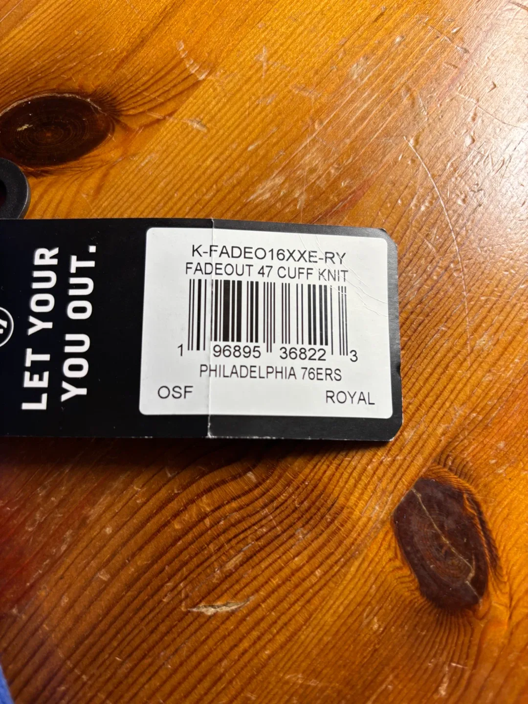 Philadelphia 76ers '47 Brand Knit Toque image indicator(2)