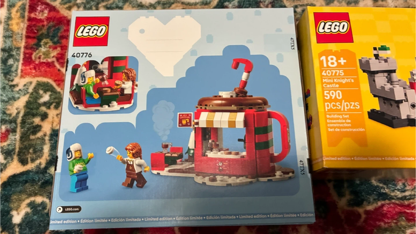 LEGO 40776 Hot Chocolate Stand – Brand New Sealed - photo 2