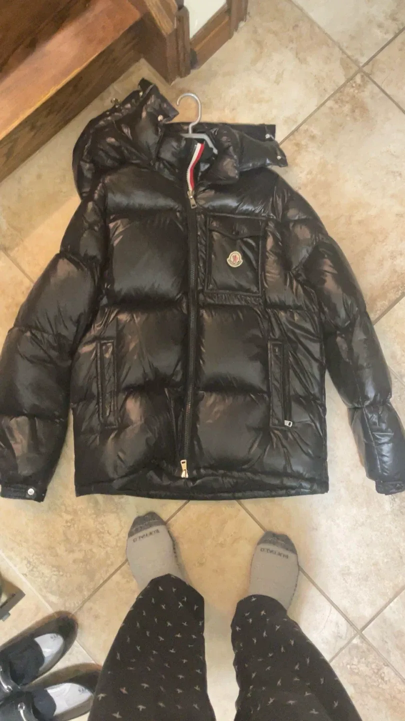 Moncler Black Puffer Jacket