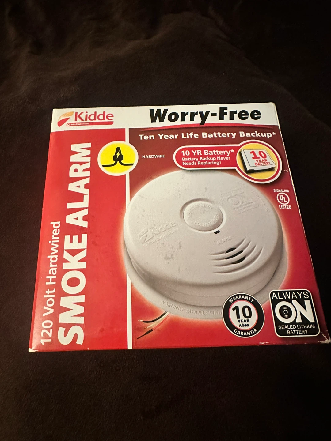 Kidde Worry-Free Smoke Alarm#Cleanout