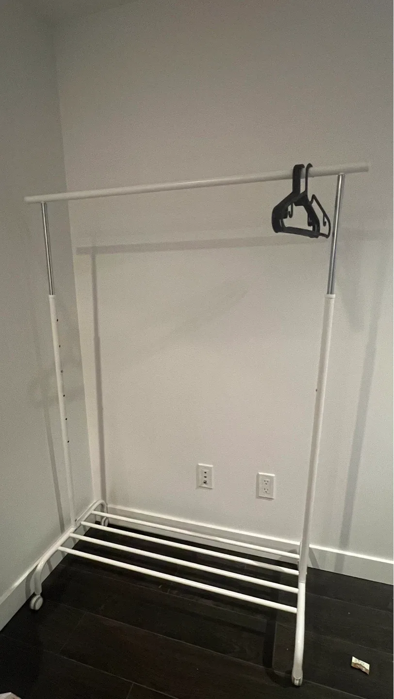 IKEA Clothes Rack - White