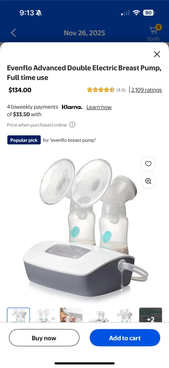 Evenflo Advanced Double Electric Breast Pump