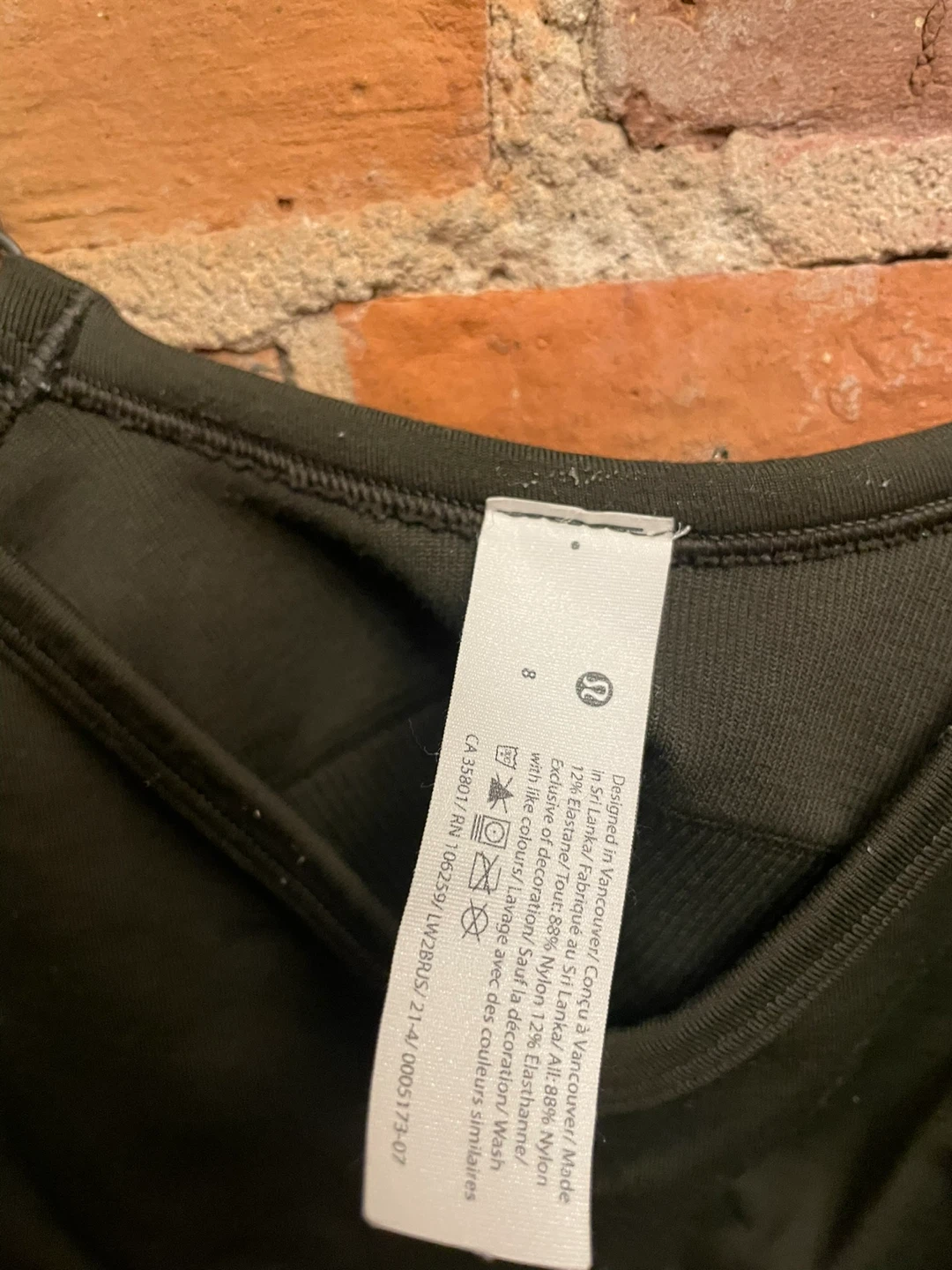 lululemon Ebb to Street Bra *Light Support C/D Cup, dark olive 8 - photo 4