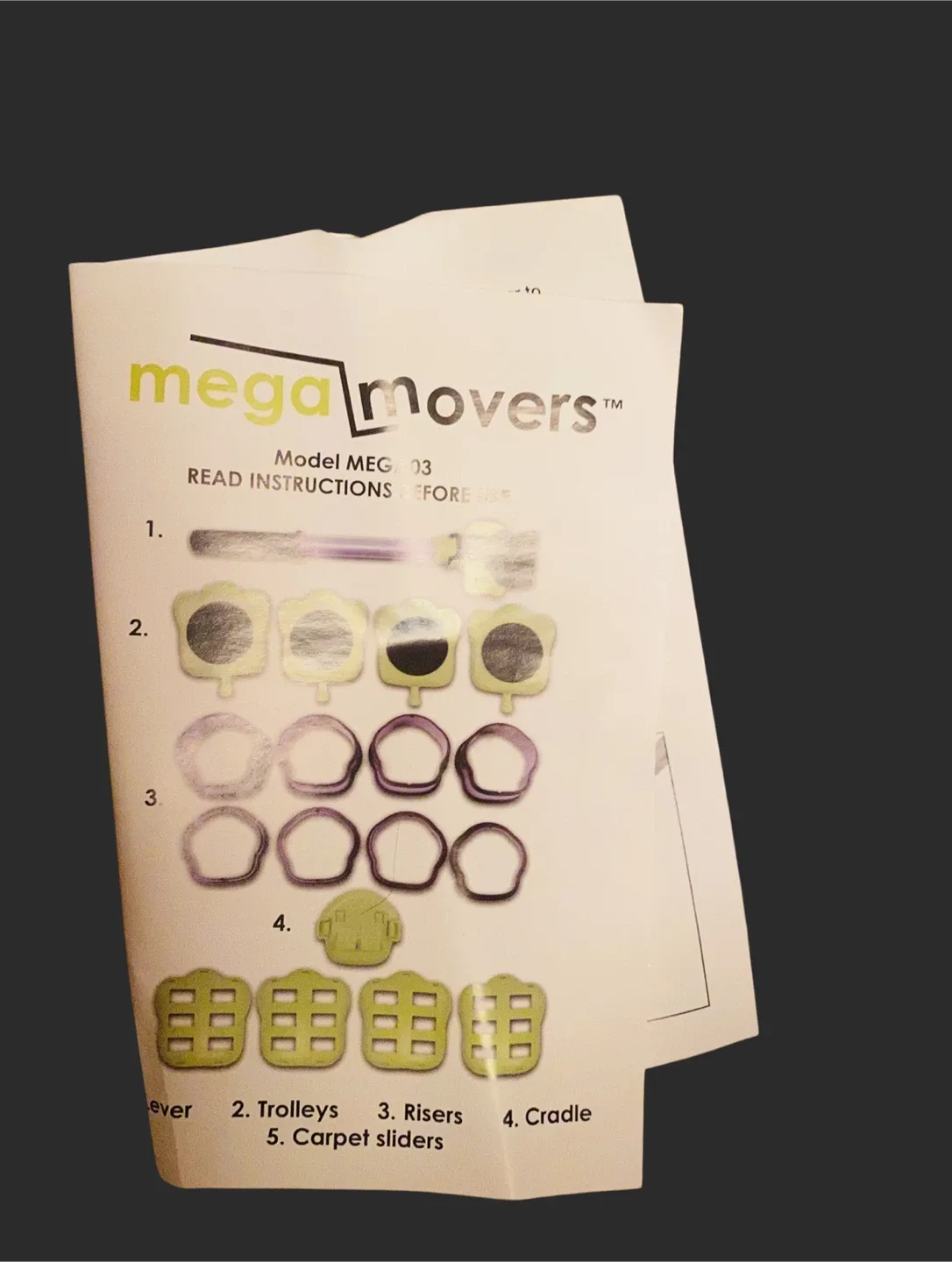 Mega Movers MEG-03 Furniture Moving System