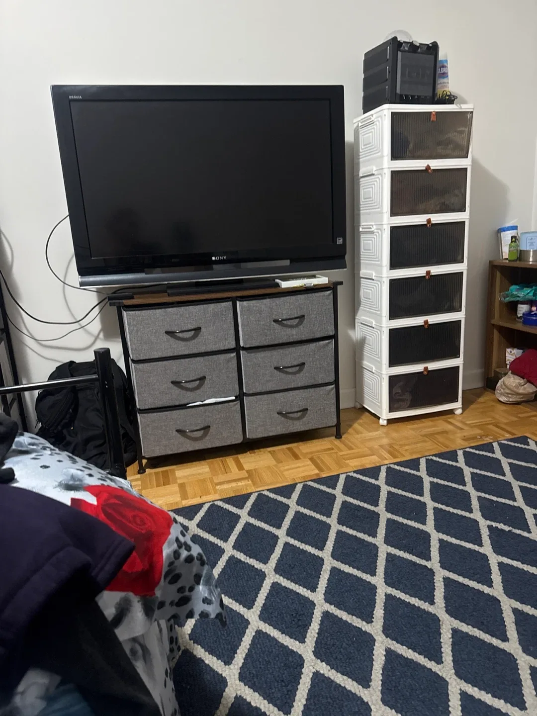 Sony Bravia TV and the drawer