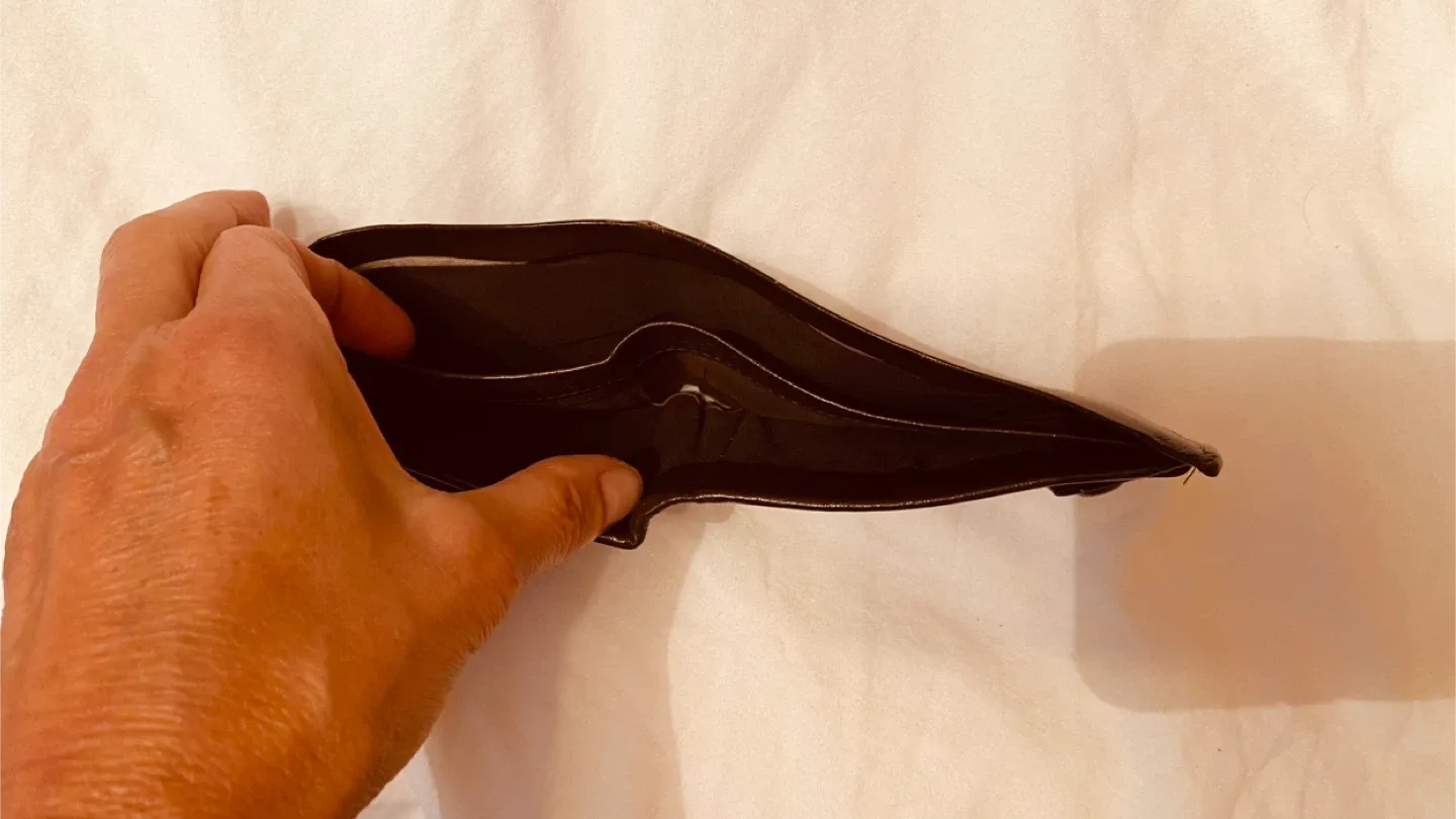 Vintage Brown Genuine Leather Wallet image indicator(3)