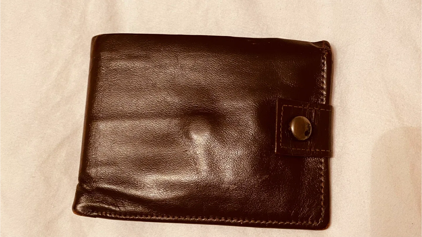 Vintage Brown Genuine Leather Wallet image indicator(5)