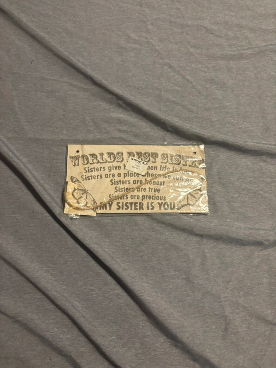 World's Best Sister Plaque