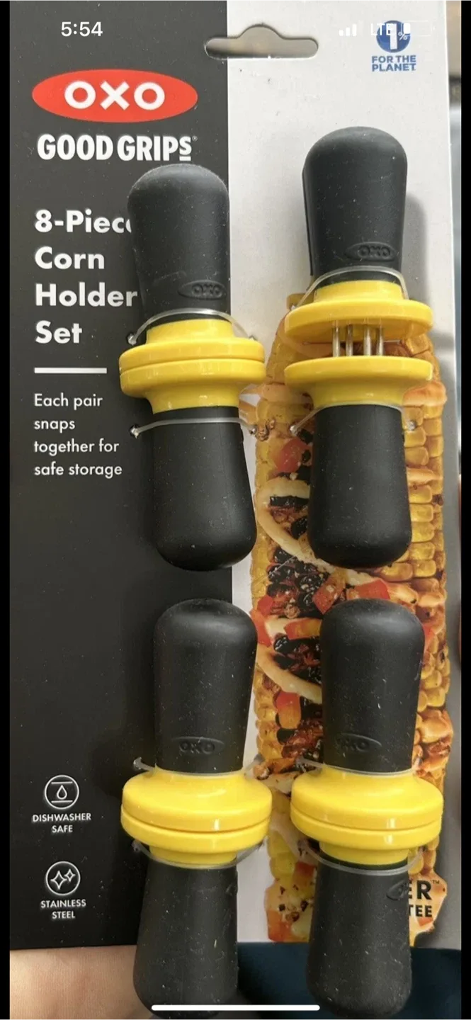 OXO Good Grips Garlic Press, Mango Slicer, Cherry PITTER image indicator(5)