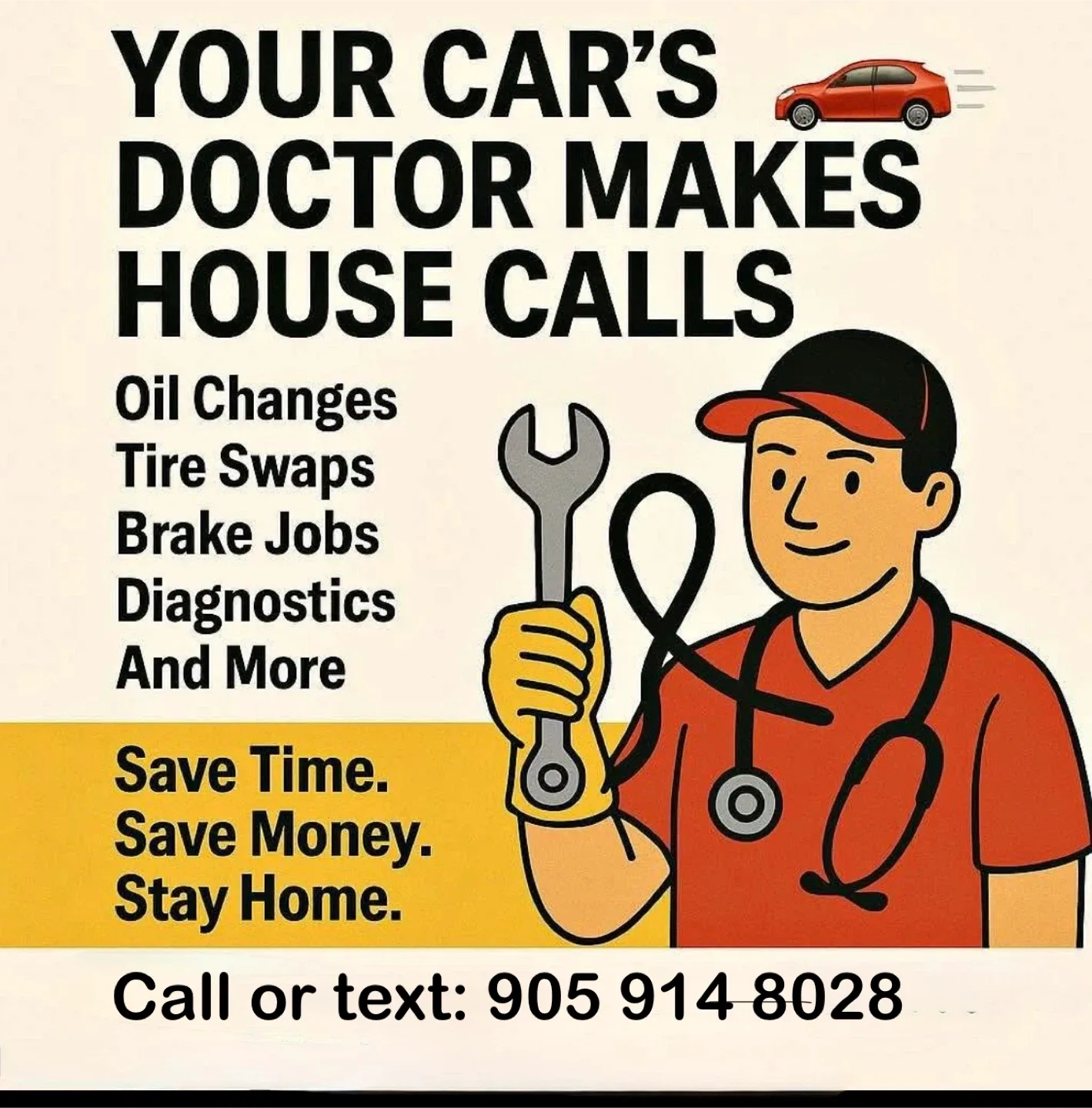 Auto Repair Kit with Mobile Mechanic Service