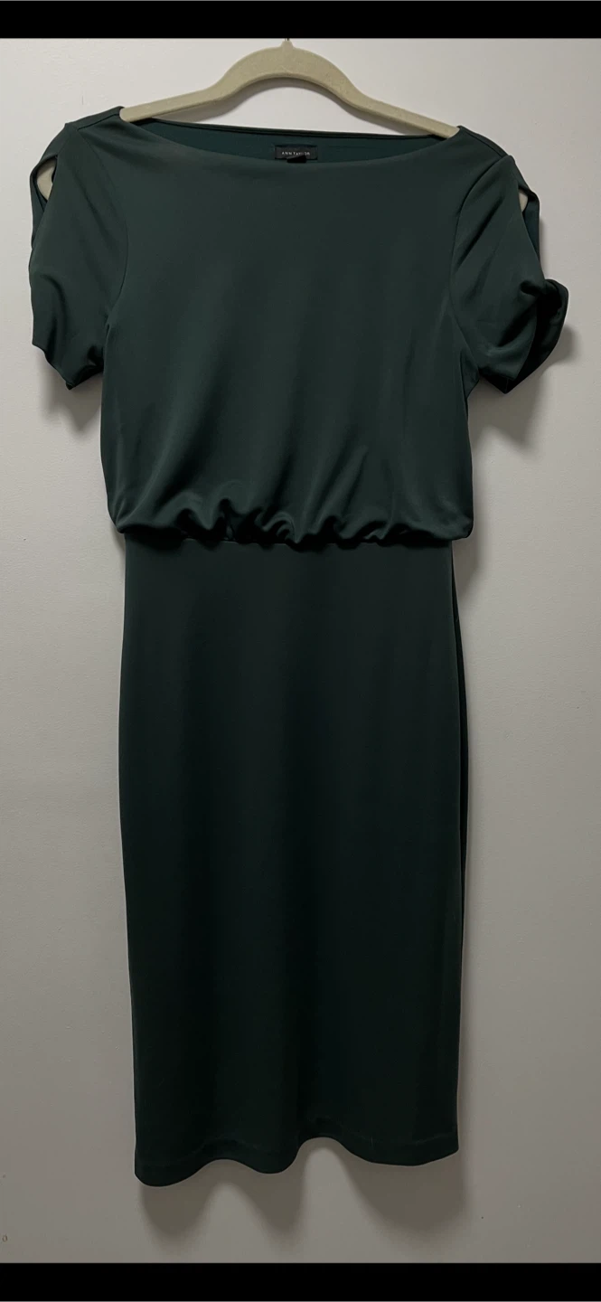 Ann Taylor Green Dress - Size XS - photo 2