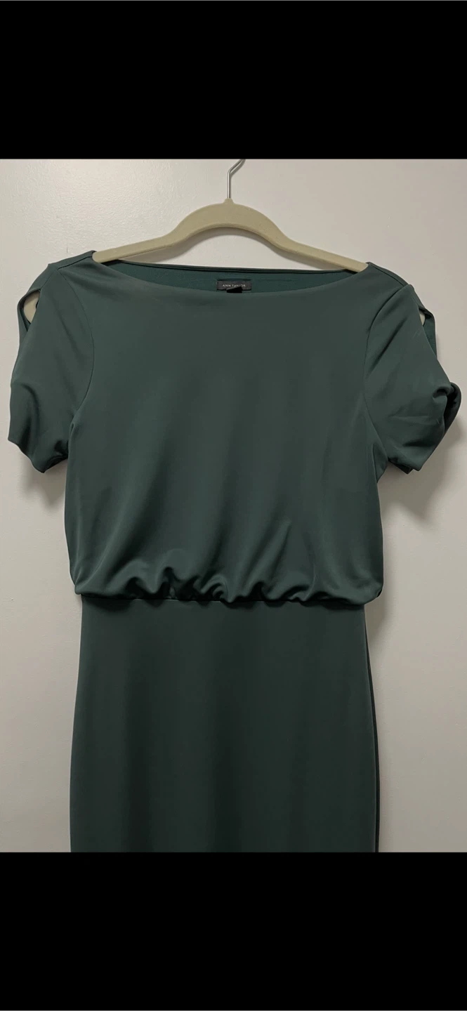 Ann Taylor Green Dress - Size XS - photo 3