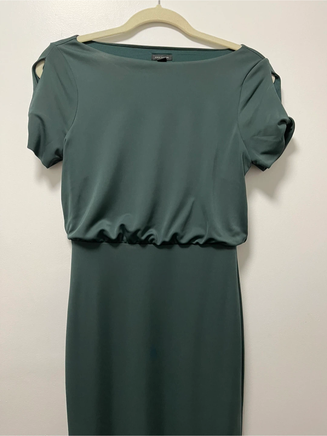 Ann Taylor Green Dress - Size XS