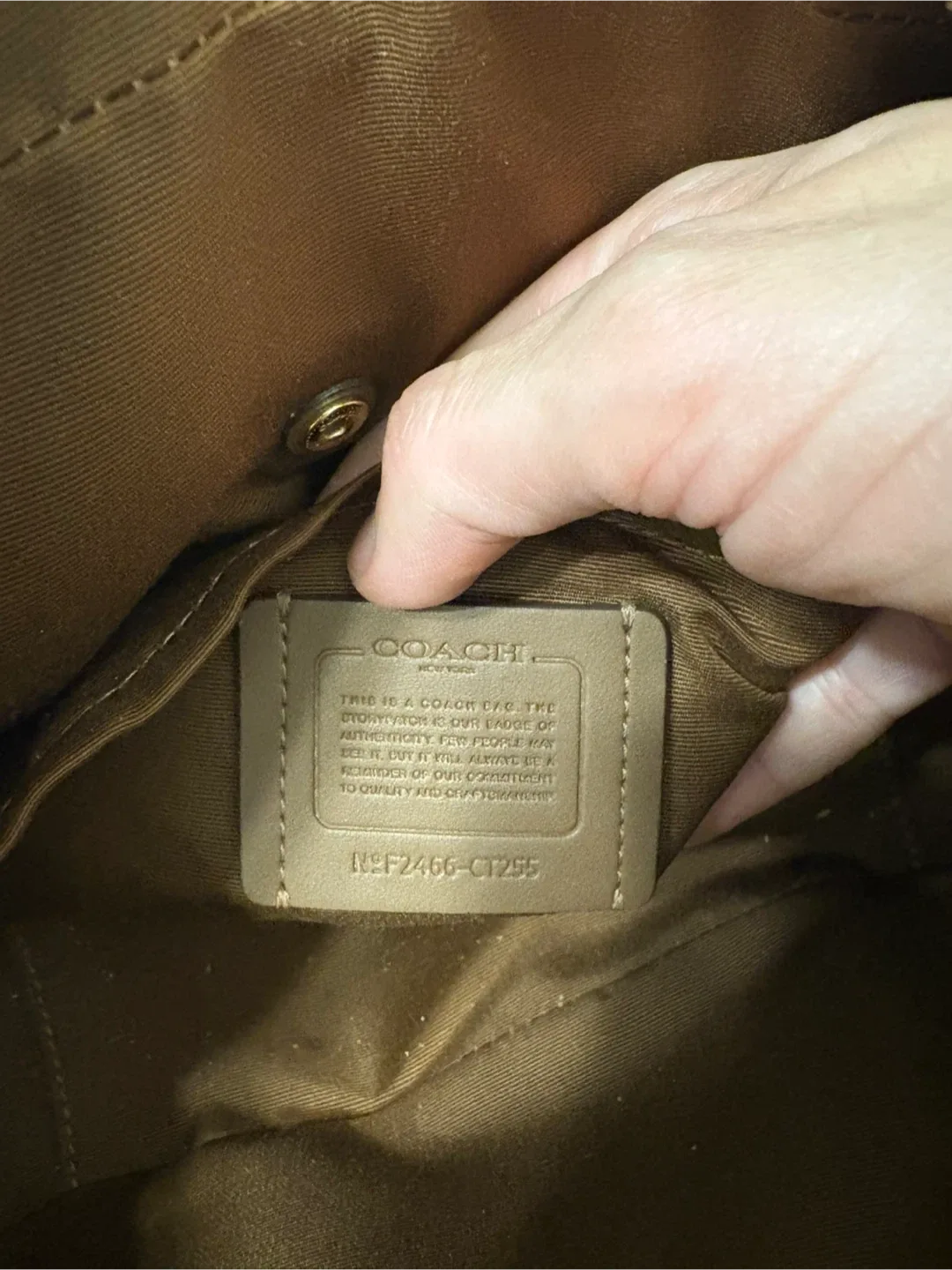 Coach Camera Bag 2466 CT255 image indicator(3)