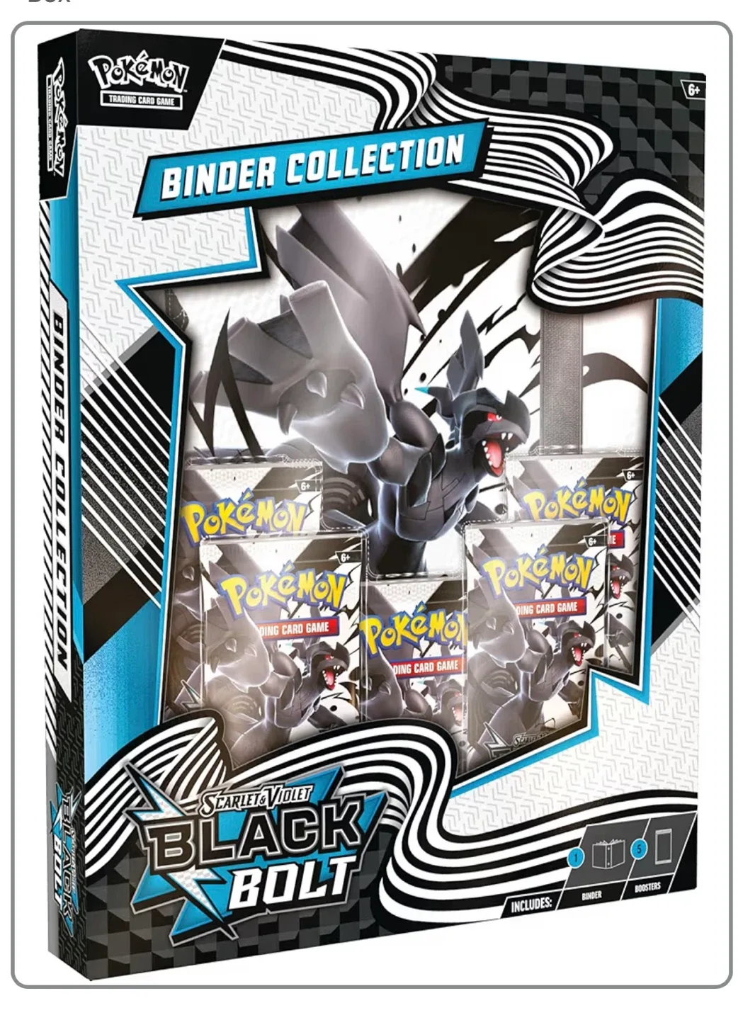 Pokemon card Binder Collection: Black Bolt & White Flare