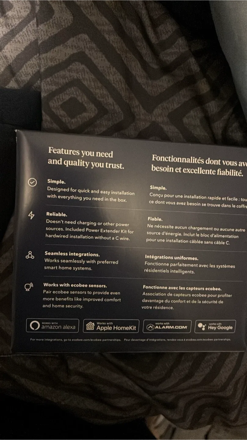 Ecobee for Pro Smart Thermostat Enhanced - New! image indicator(2)