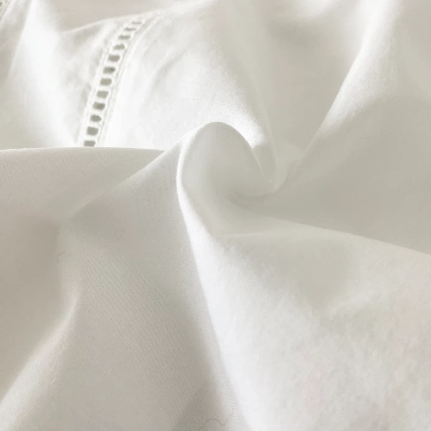 Soaked in Luxury Tie Fastening 100% Cotton Blouse image indicator(8)