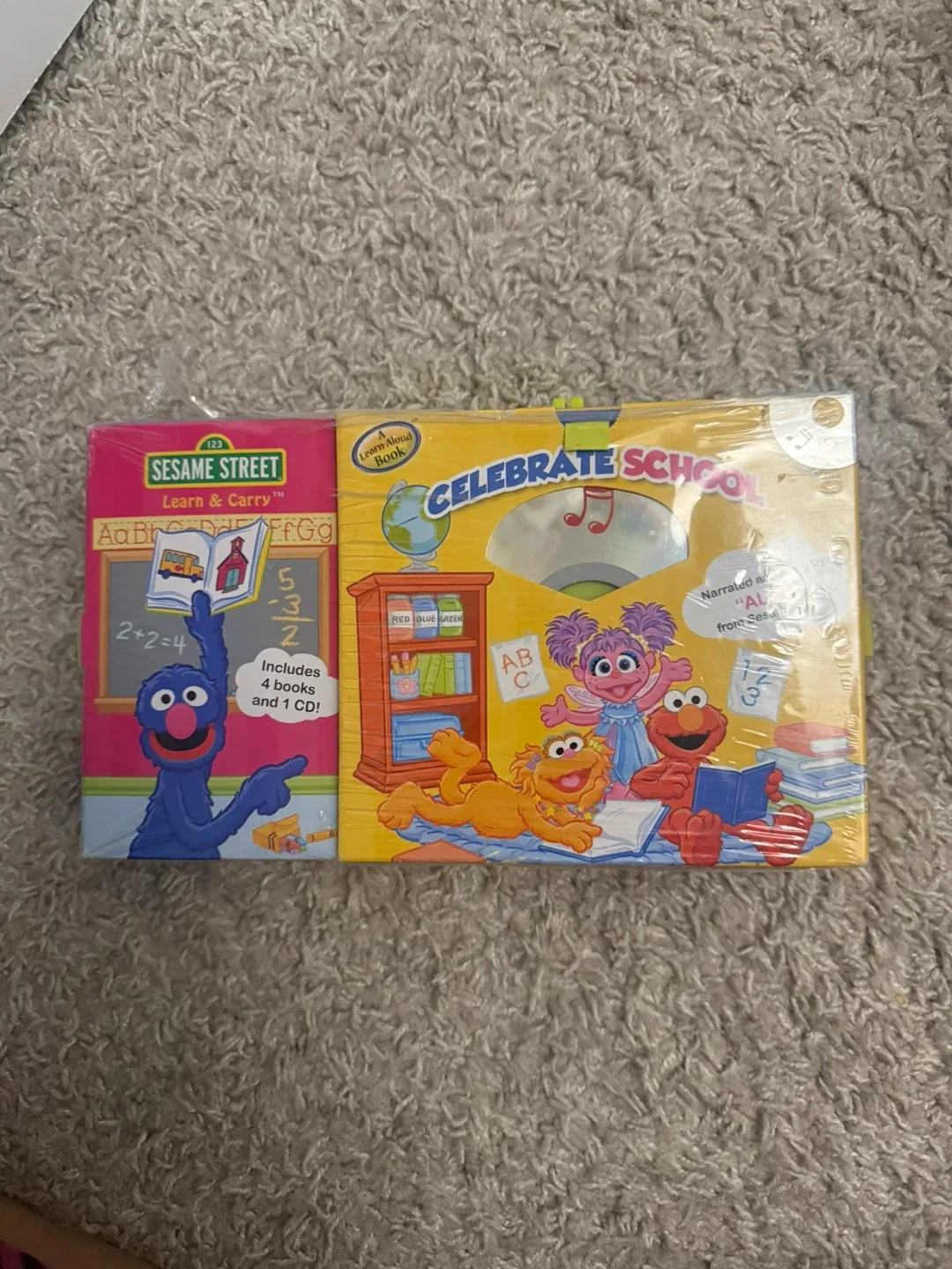 #cleanout - NEW Sesame Street Learn & Carry Set