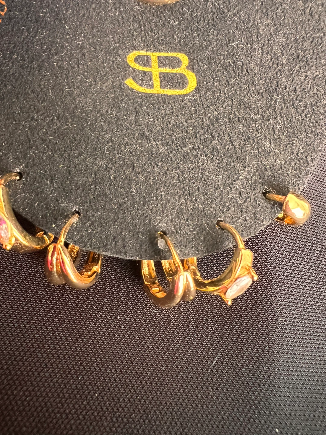 Gold Dipped Earring Set - photo 3