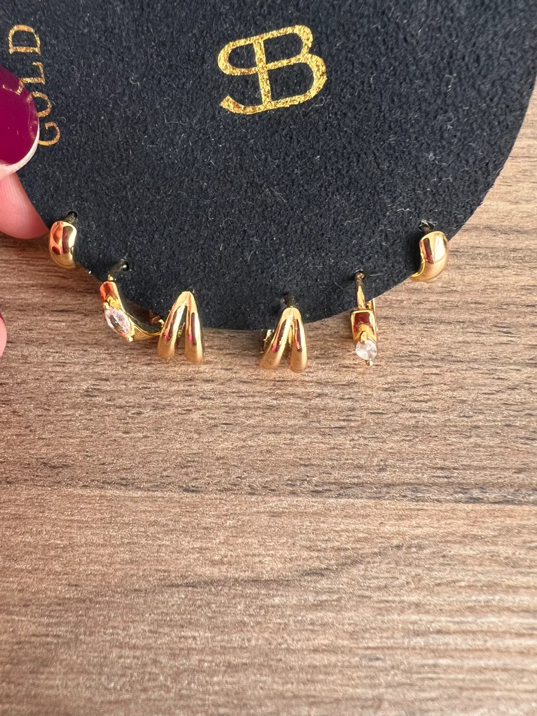 Gold Dipped Earring Set image indicator(5)