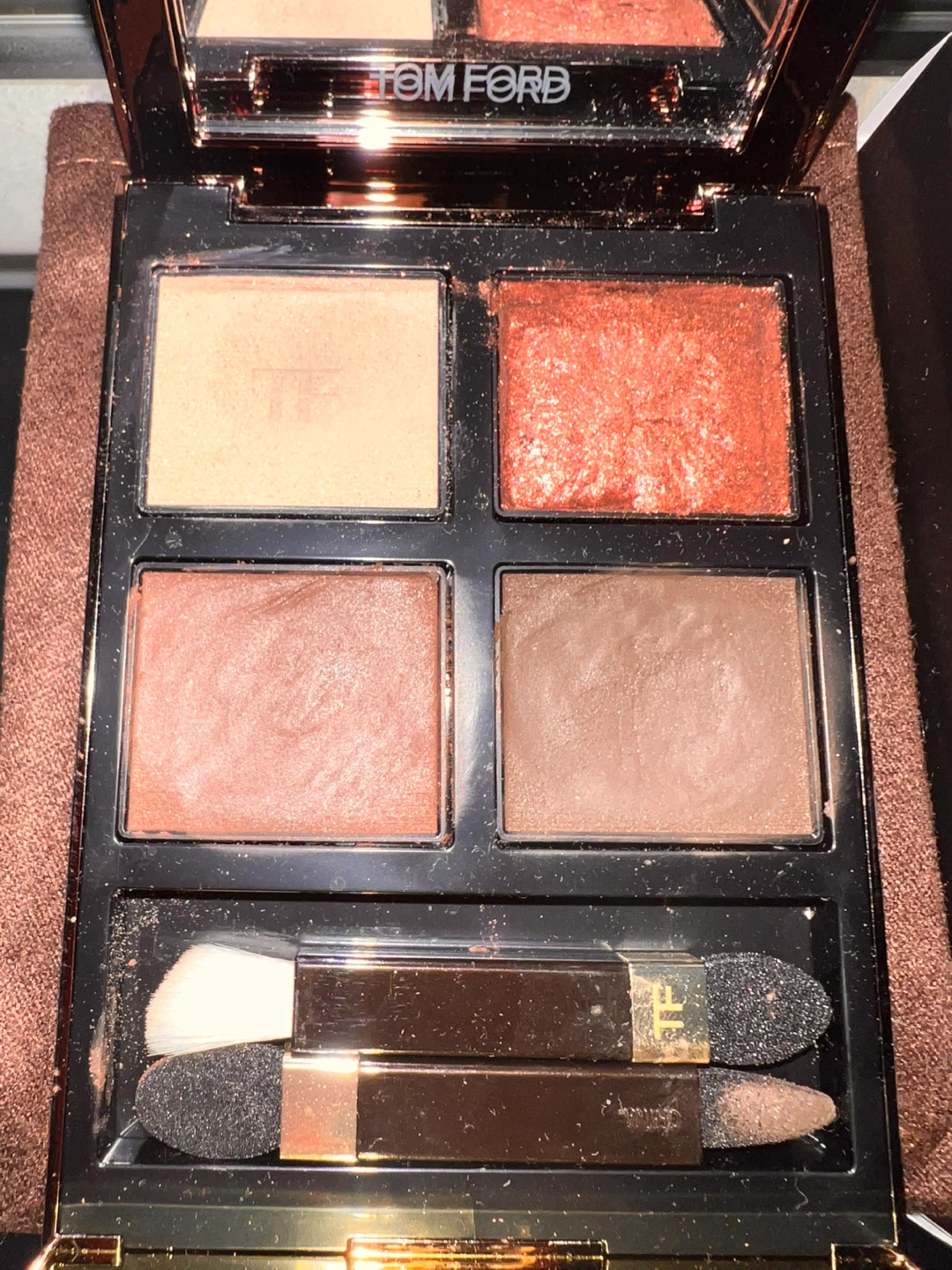Tom Ford Eye Color Quad Crème 46 Ember Bronze - photo 3