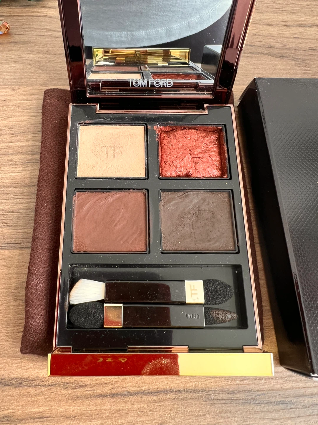 Tom Ford Eye Color Quad Crème 46 Ember Bronze - photo 2