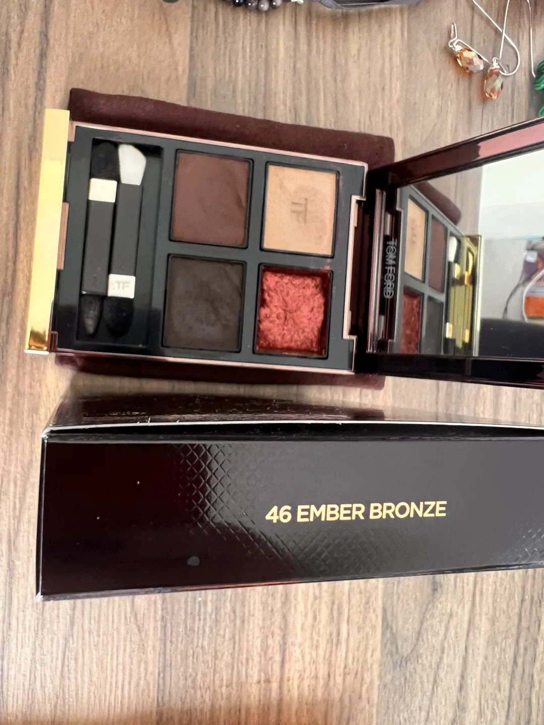 Tom Ford Eye Color Quad Crème 46 Ember Bronze image indicator(4)