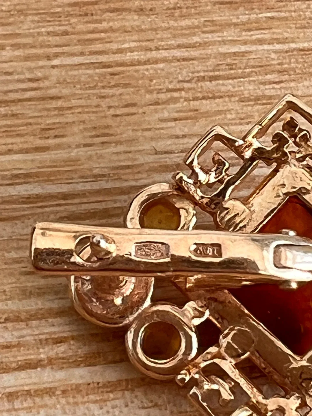 Vintage Amber Earrings image indicator(3)