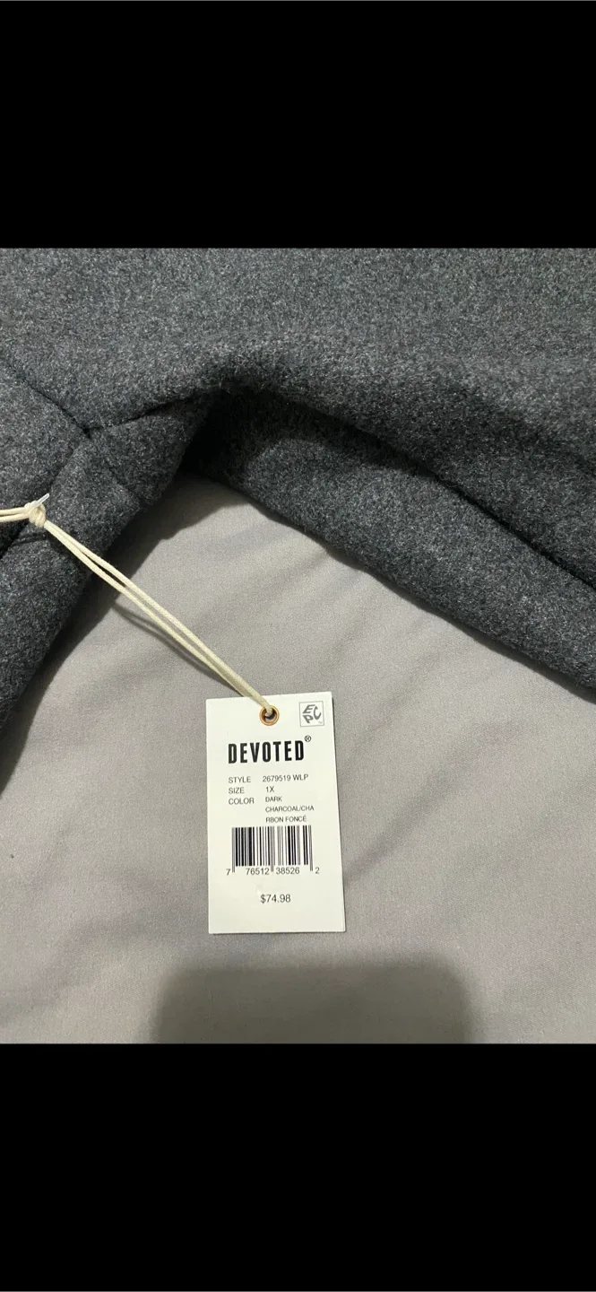 Devoted 1X Dark Green Coat image indicator(3)