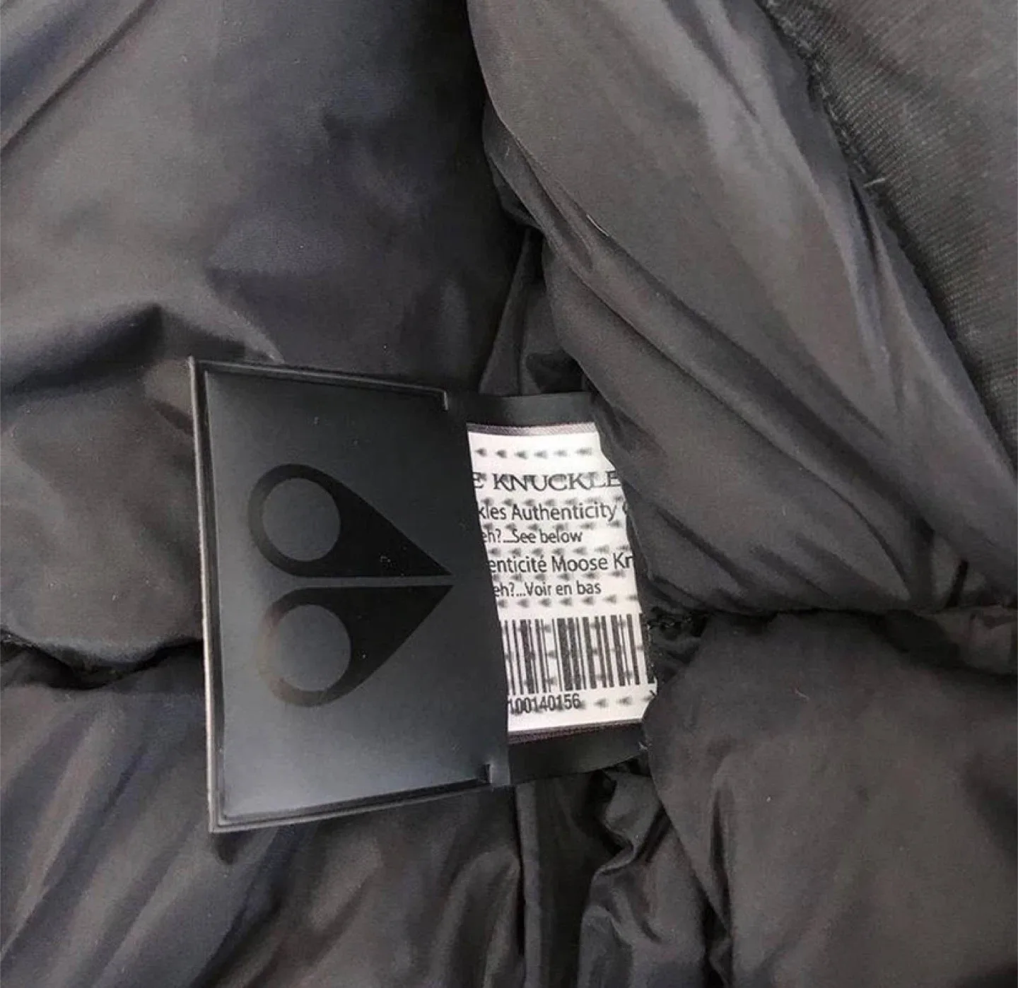 Moose Knuckles Bomber Jacket Black/White Fur - All Sizes image indicator(5)