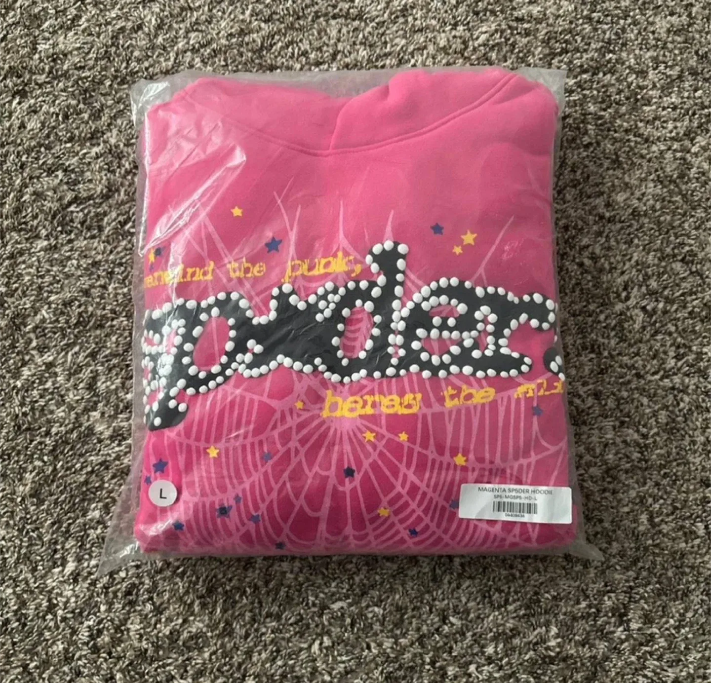 Sp5der Worldwide Pink V2 Hoodie - All Sizes - NWT